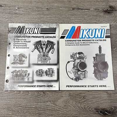 mikuni carburetor parts diagram