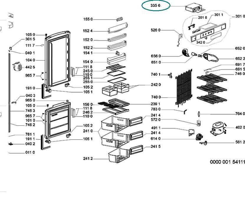 dometic fridge parts diagram