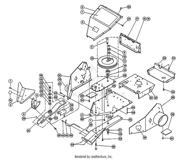 troy bilt mower parts diagrams