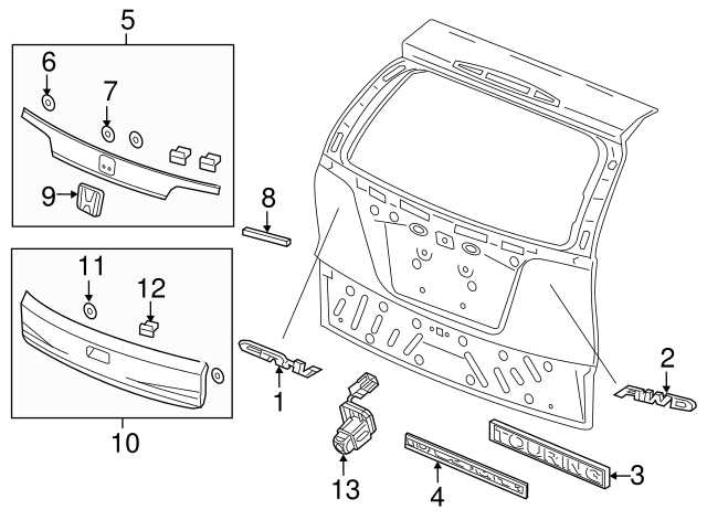 2016 honda crv parts diagram