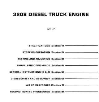 cat 3208 parts diagram