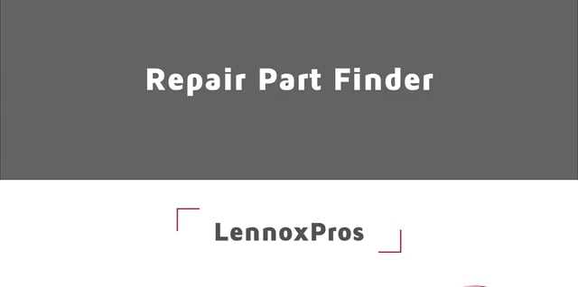 lennox g61mpv parts diagram