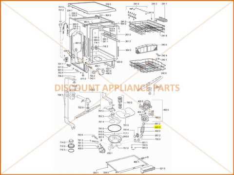 whirlpool dishwasher parts diagram