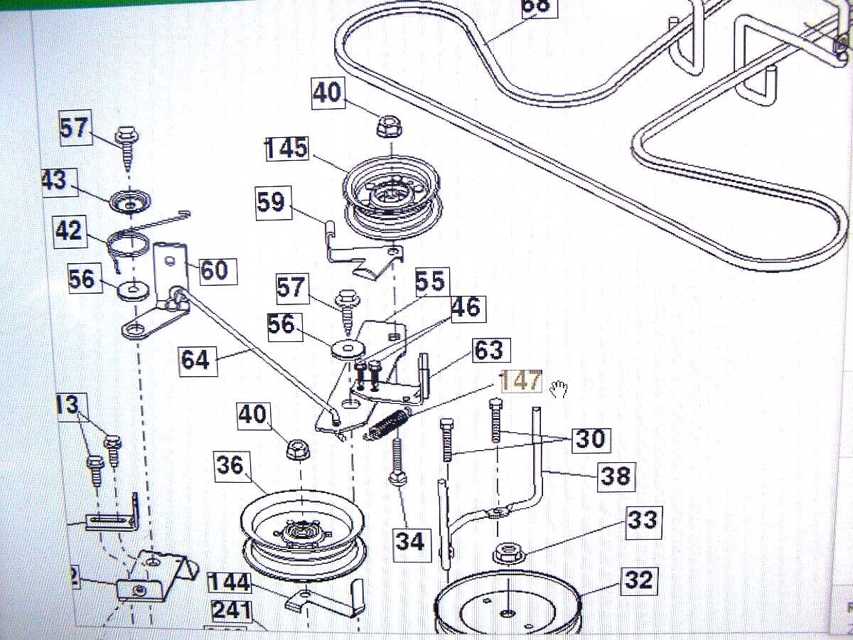 john deere 145 automatic parts diagram