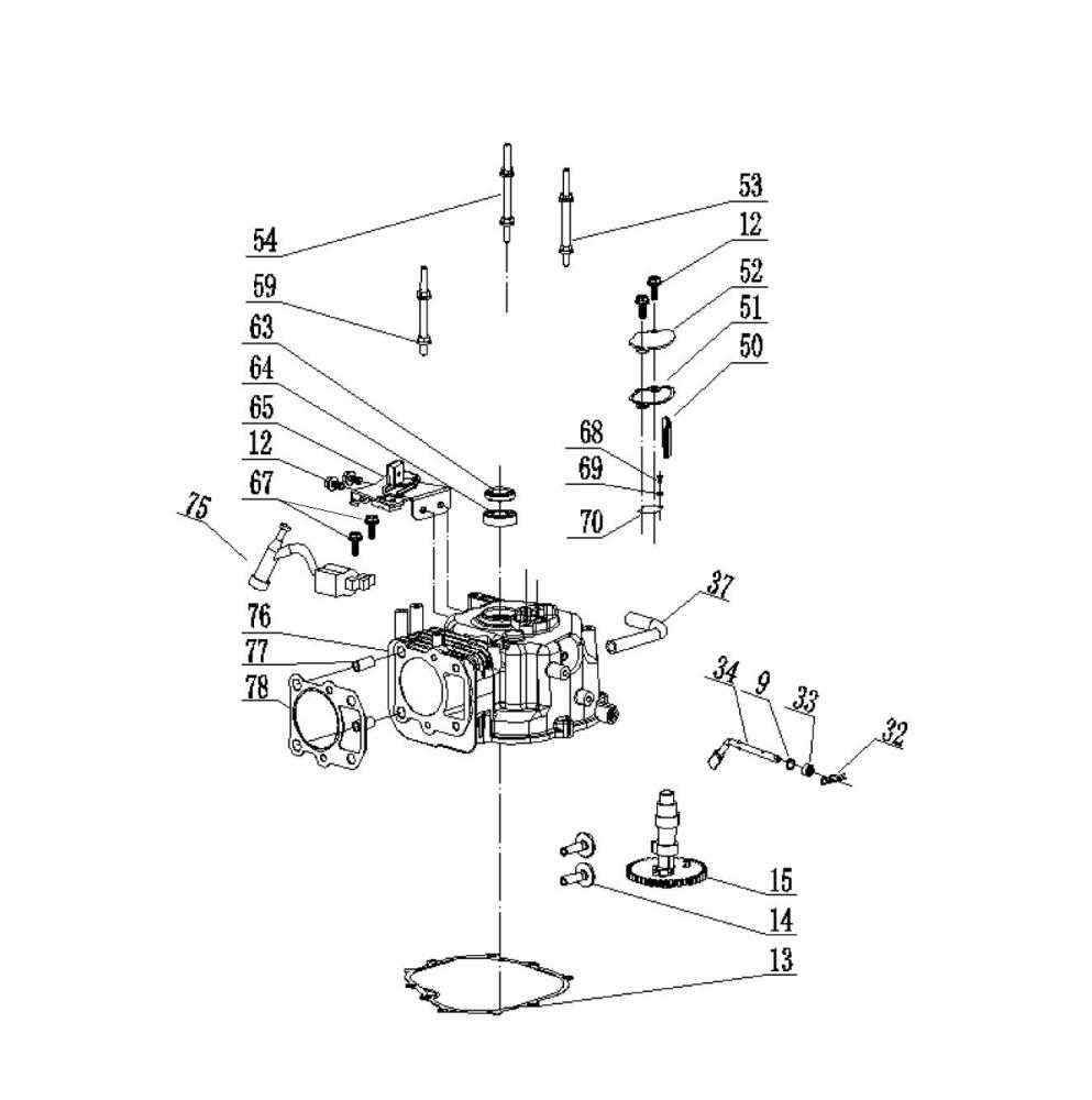 kohler xt675 parts diagram