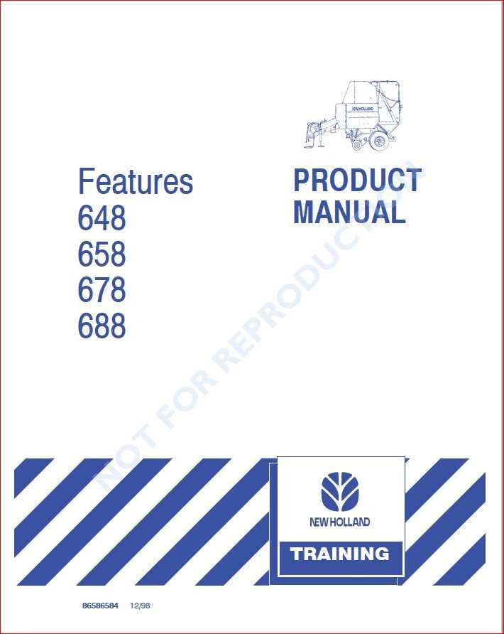 new holland 630 round baler parts diagram