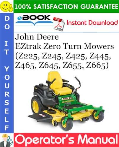 john deere z225 parts diagram