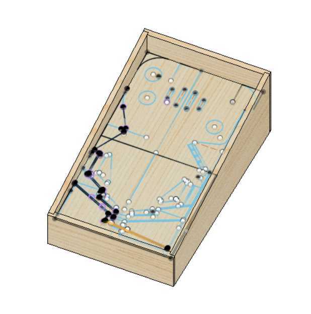 pinball machine parts diagram