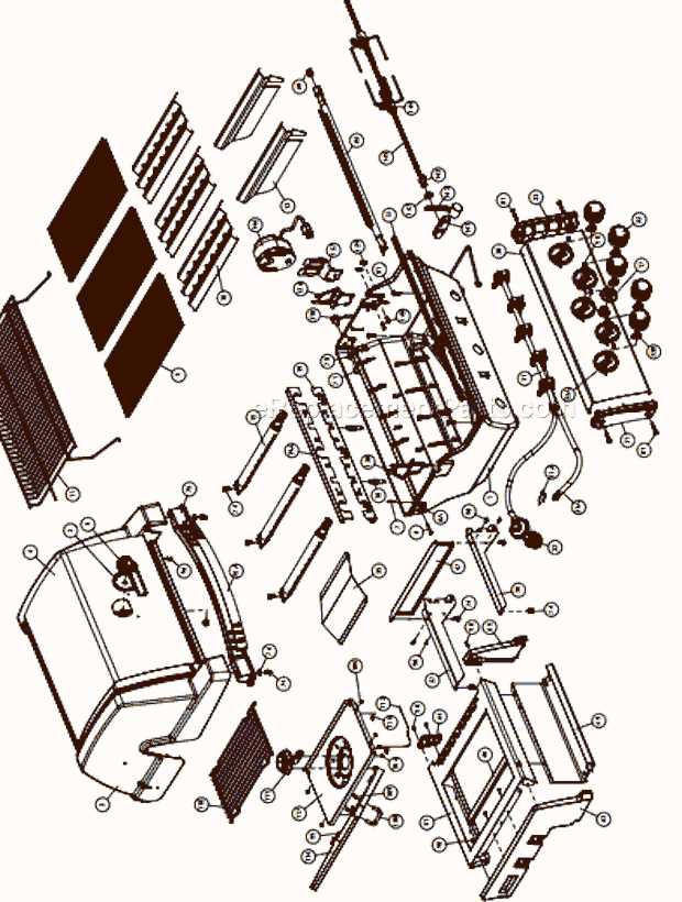 broil king sovereign parts diagram