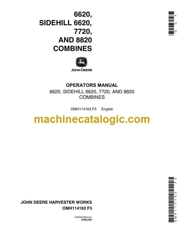 john deere 6620 combine parts diagram