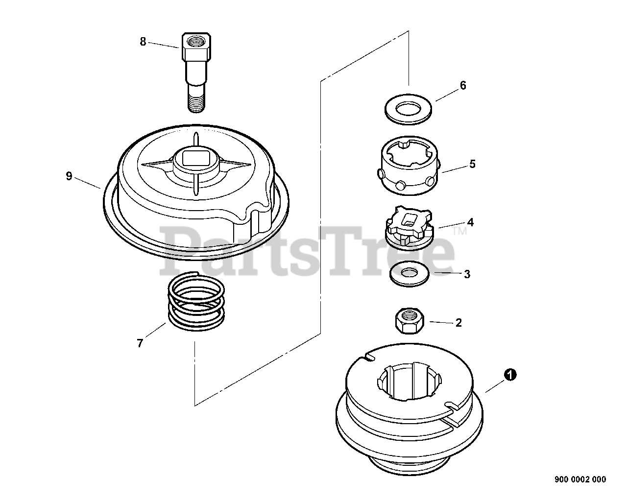 echo srm 210 trimmer parts diagram