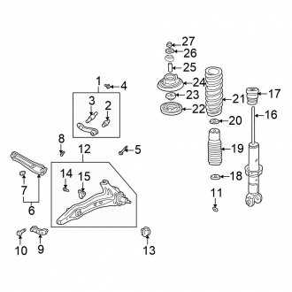 1996 honda civic parts diagram