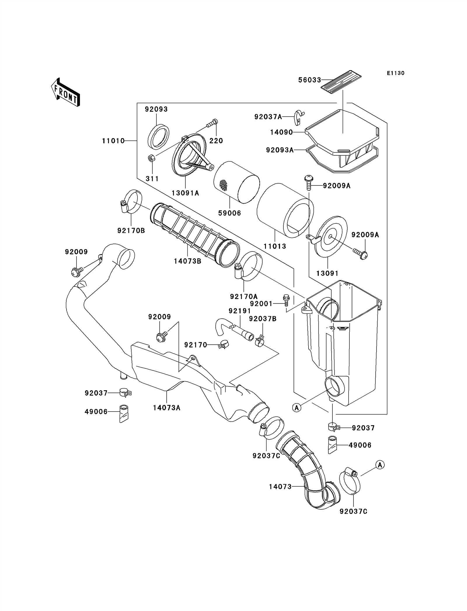 kawasaki prairie 650 parts diagram