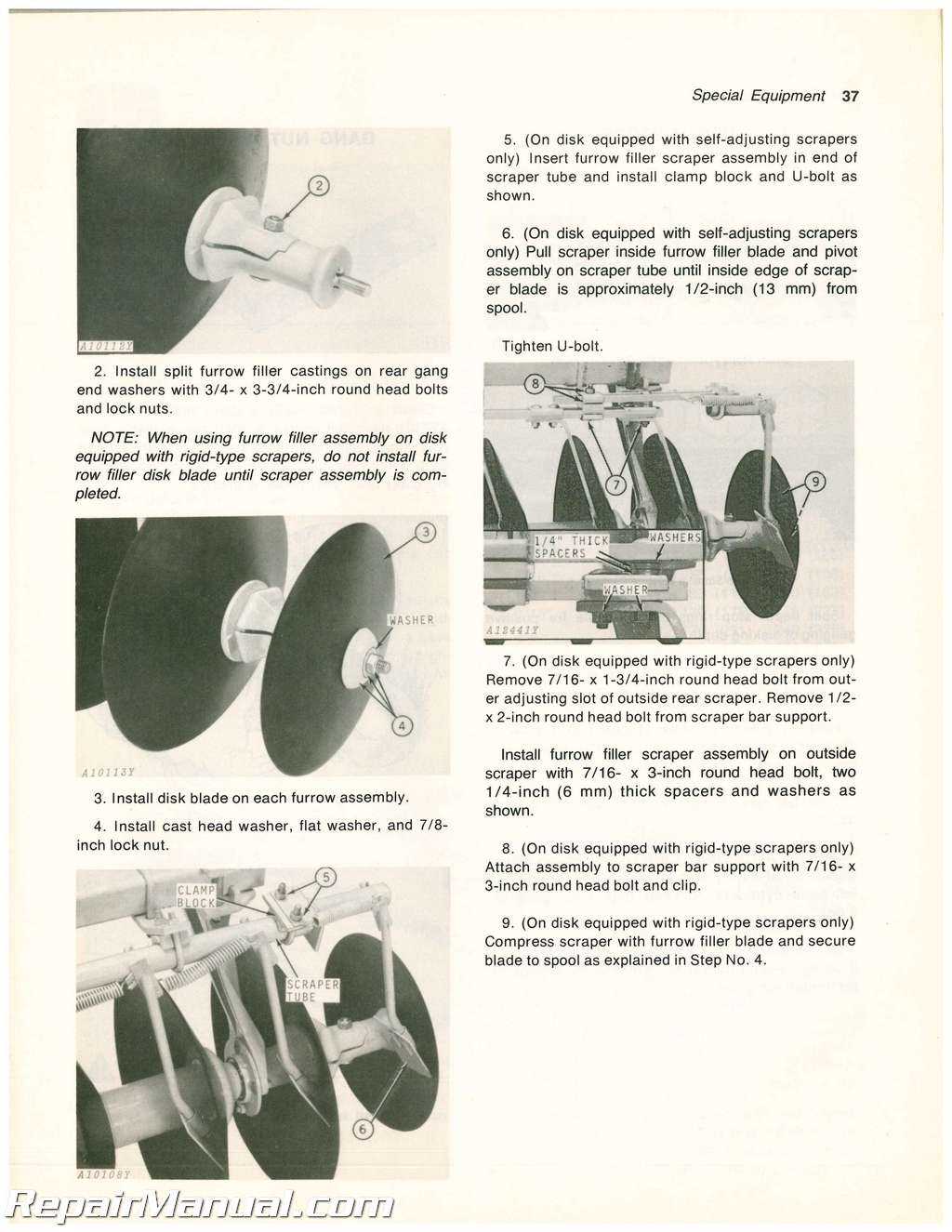 john deere 220 disc parts diagram