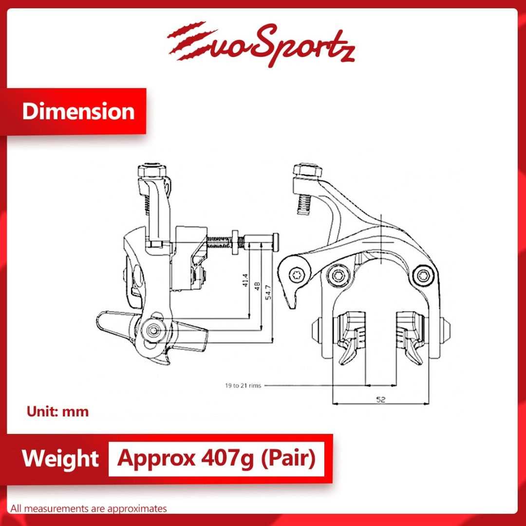 bicycle brake parts diagram