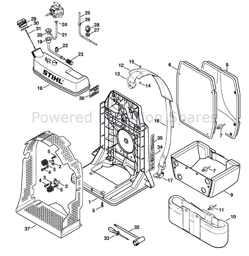 br700 parts diagram