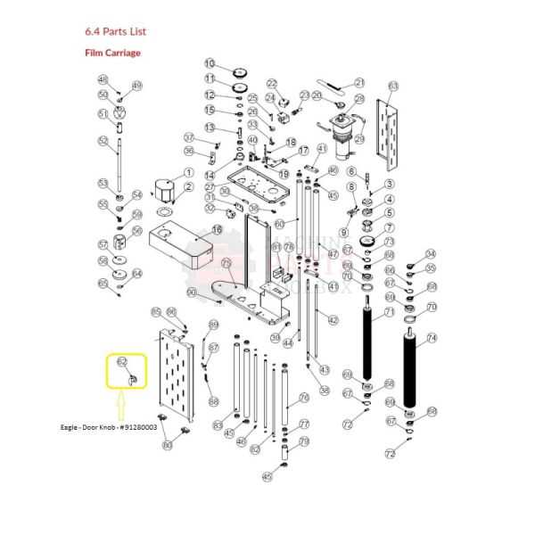 door knob parts diagram