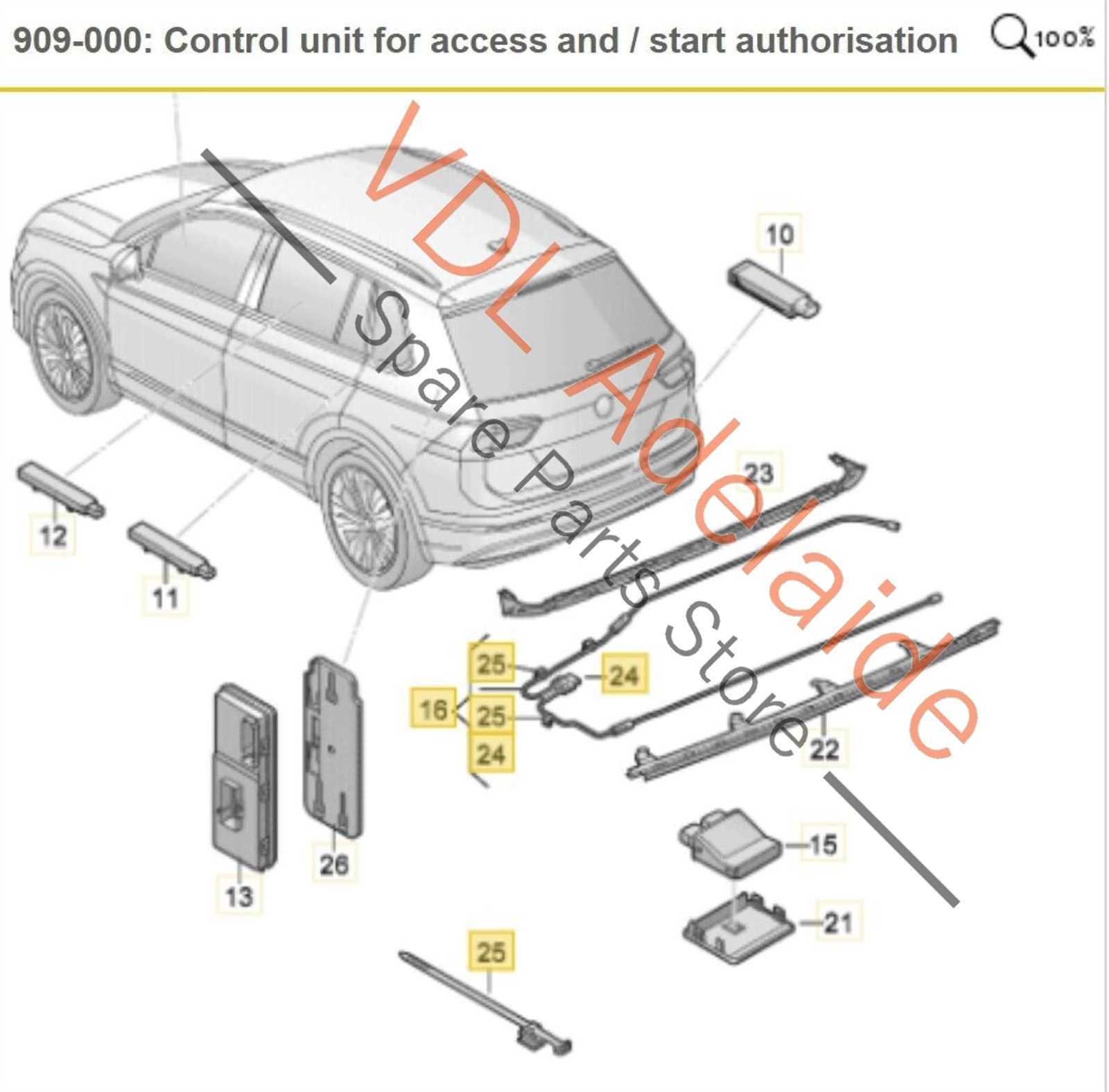 vw tiguan parts diagram