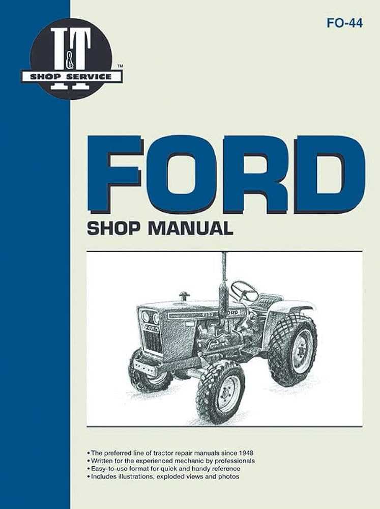 ford 1900 tractor parts diagram