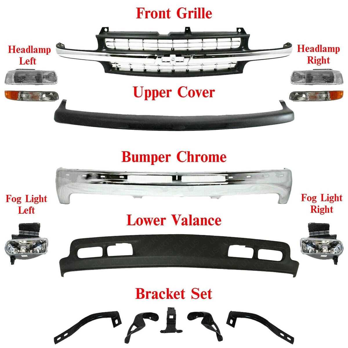 1999 chevrolet silverado 1500 parts diagram