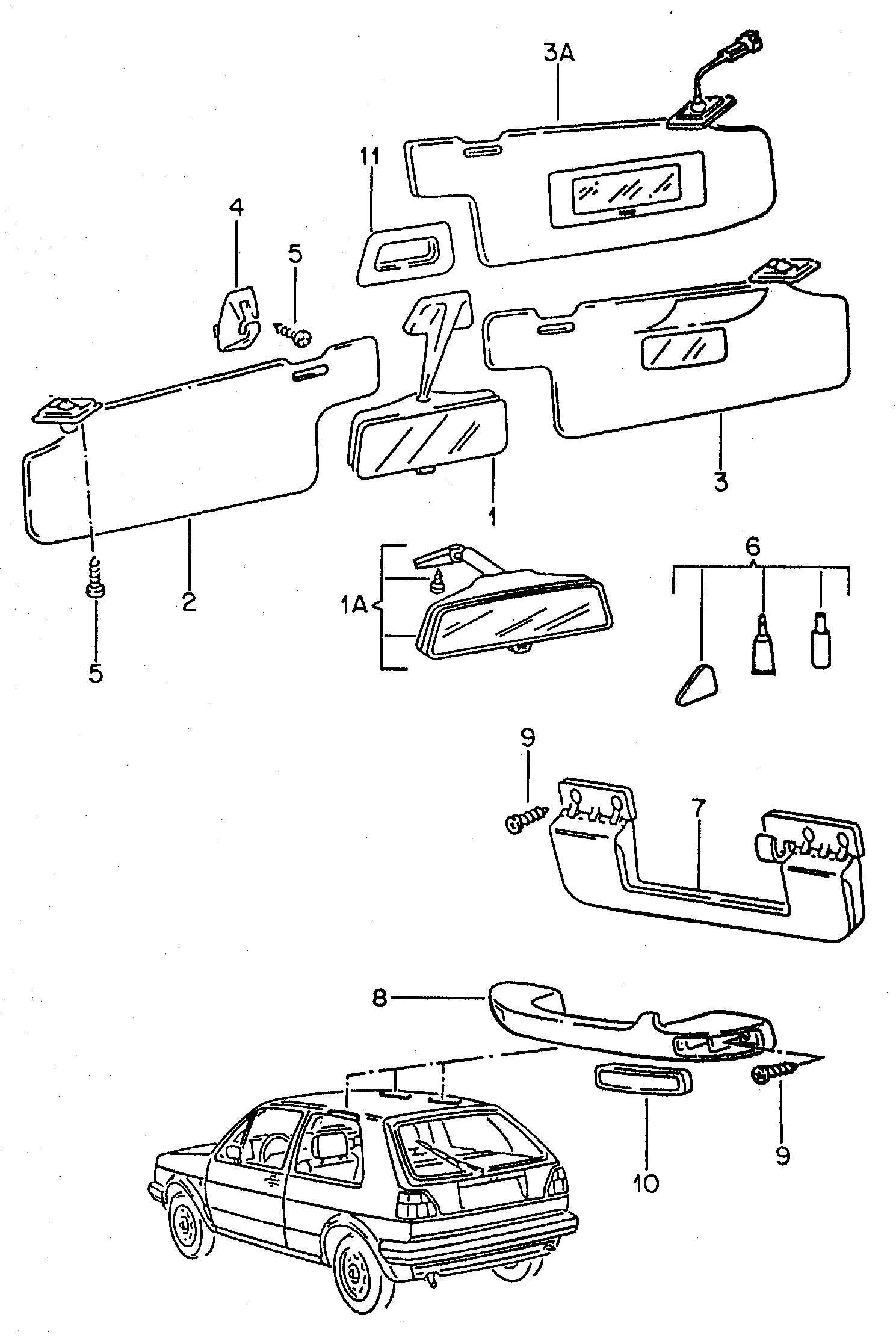 volkswagen jetta parts diagram