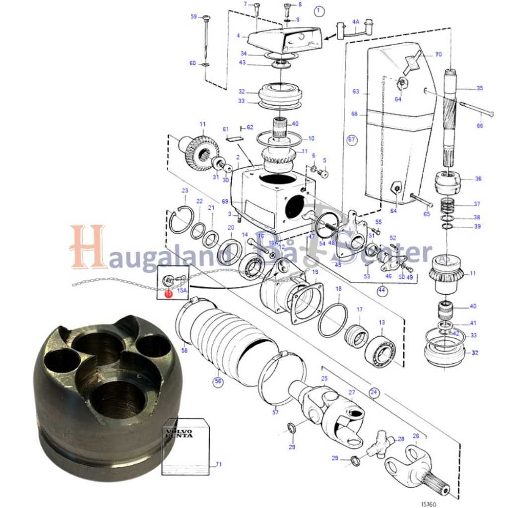 volvo penta 290 dp parts diagram