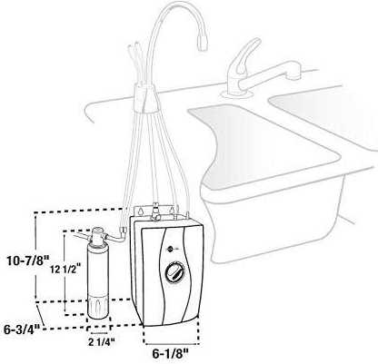 insinkerator hot100 parts diagram