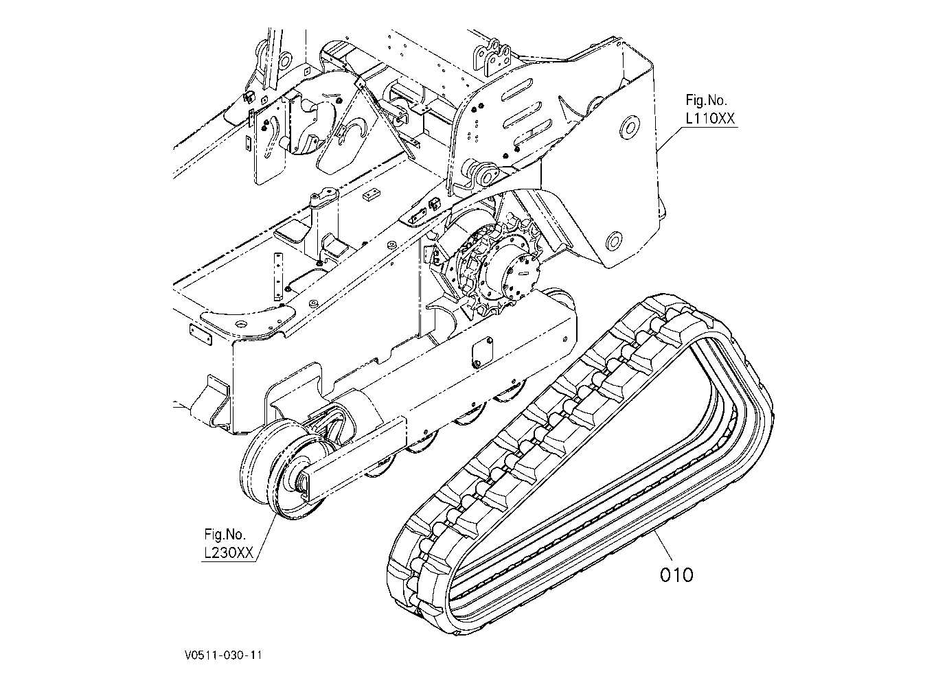 kubota svl75 2 parts diagram