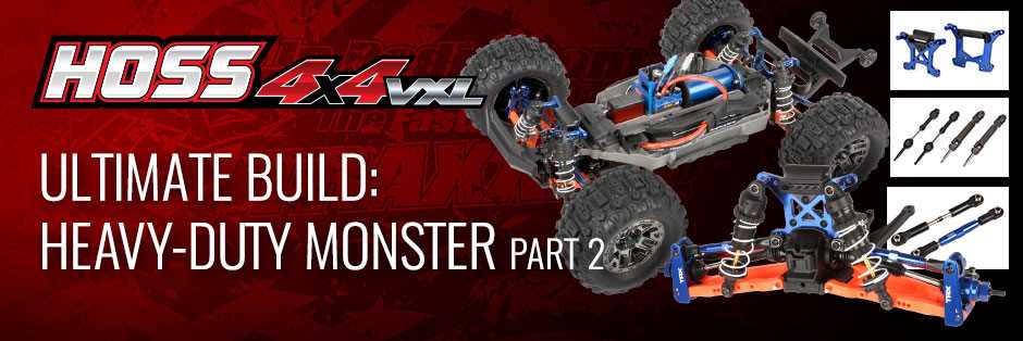 traxxas hoss 4x4 vxl parts diagram