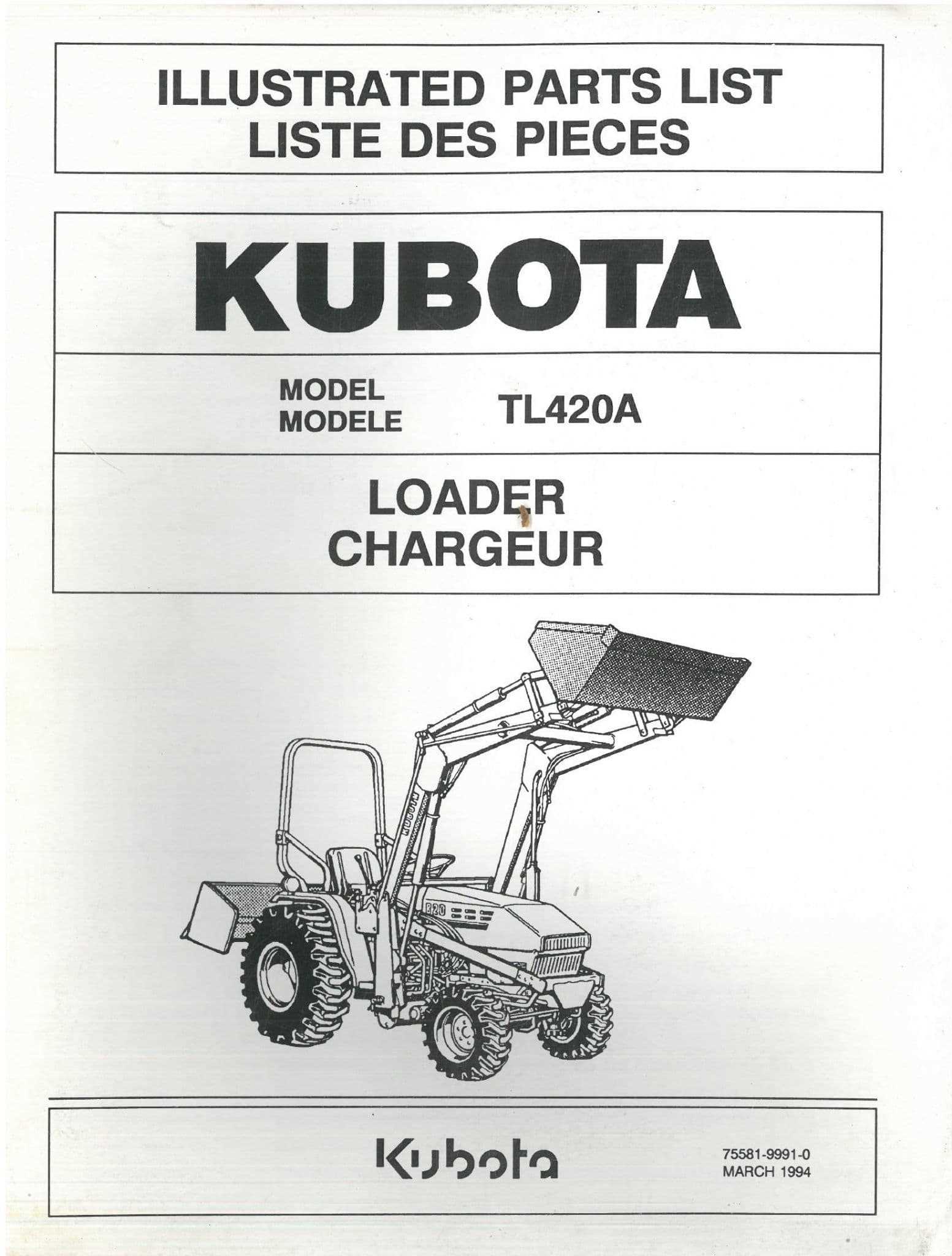 kubota l35 parts diagram