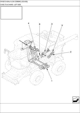 case ih combine parts diagram