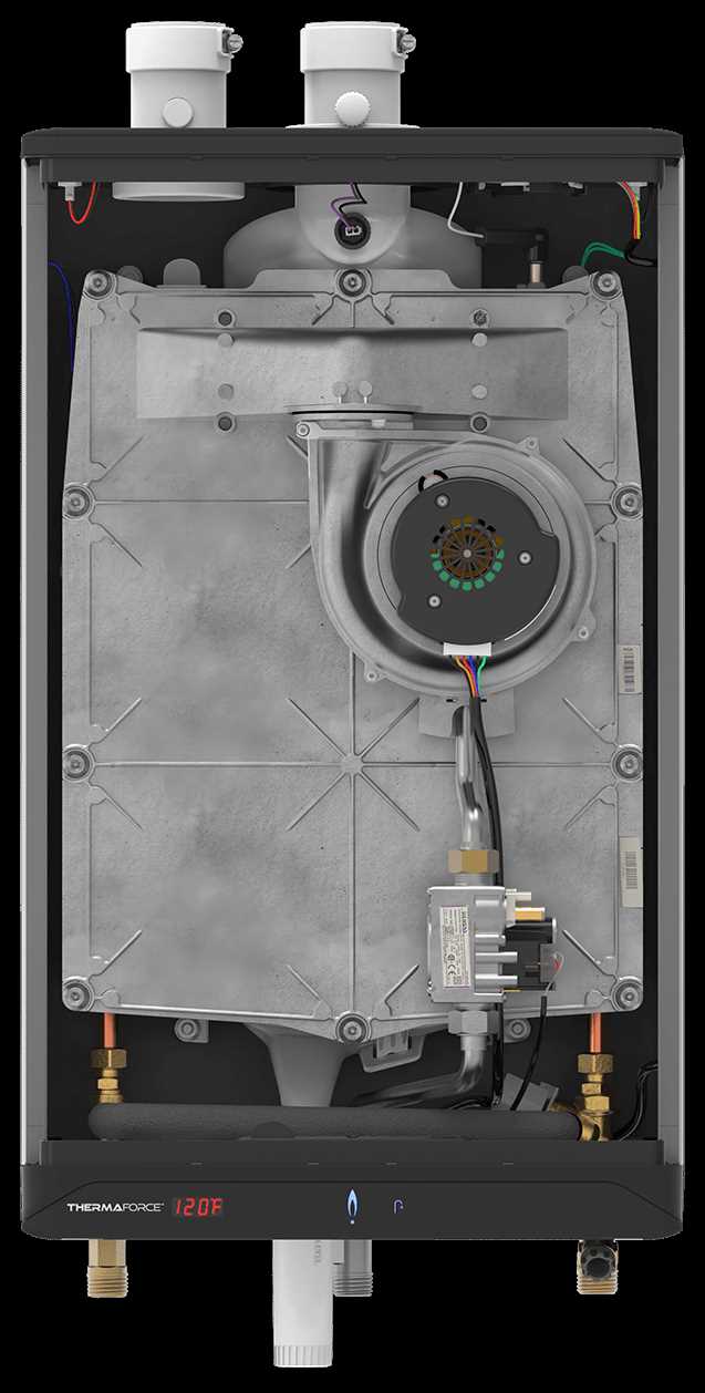 rheem tankless water heater parts diagram