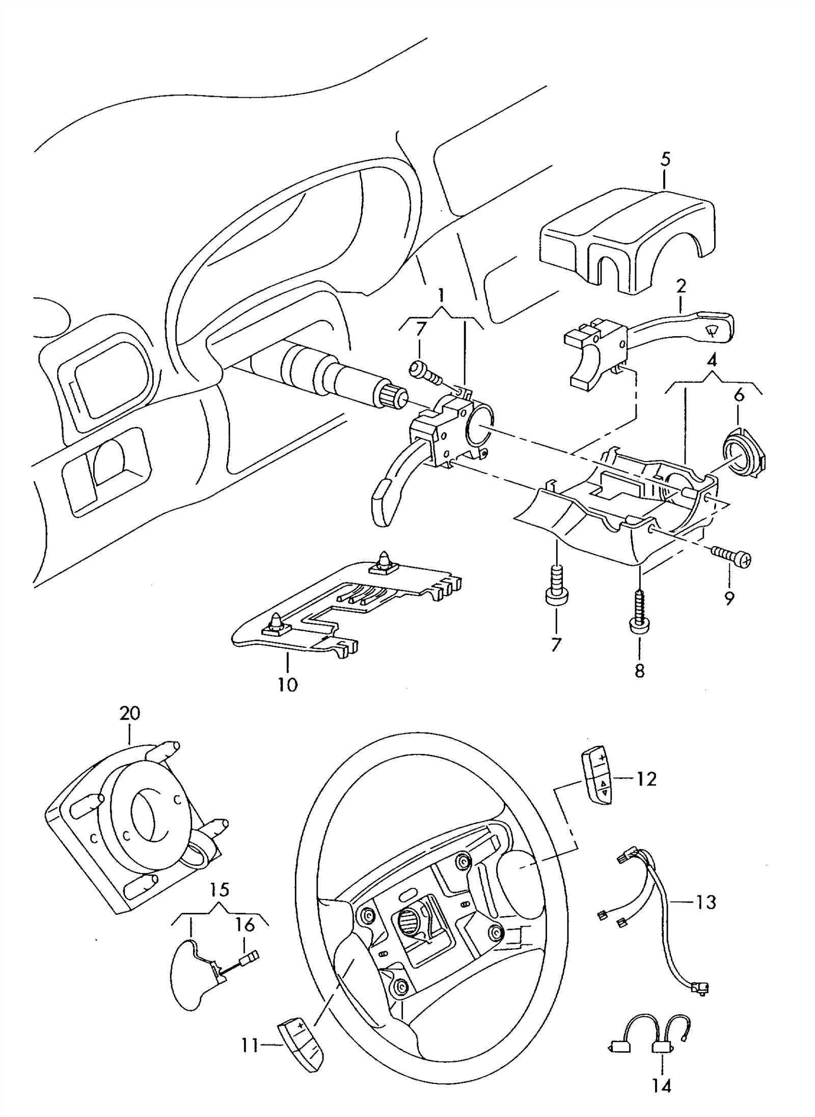 vw new beetle parts diagram