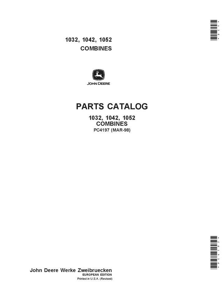 john deere 1032 parts diagram