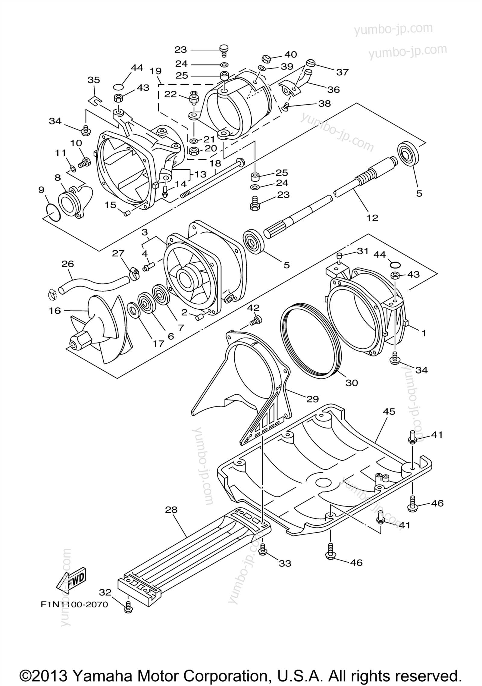 yamaha superjet parts diagram