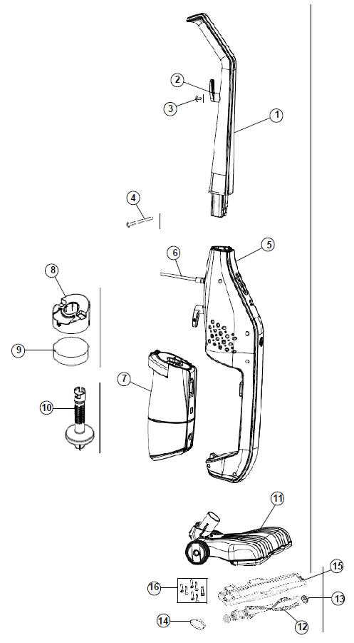 hoover linx parts diagram