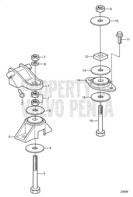 volvo penta 4.3 gxi parts diagram