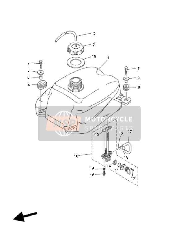 yamaha breeze 125 parts diagram