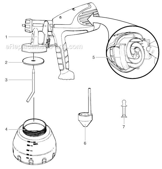 wagner paint crew parts diagram