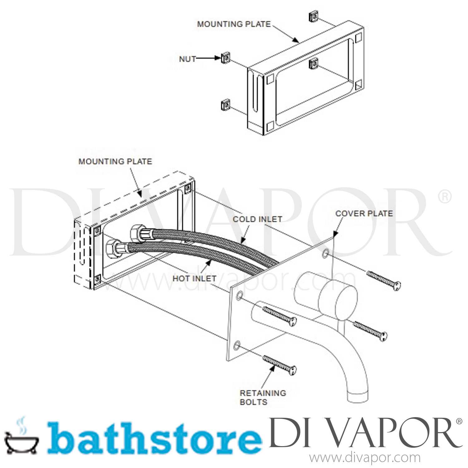 wall parts diagram