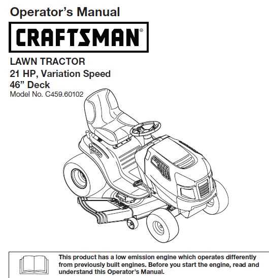 craftsman 46 riding mower parts diagram