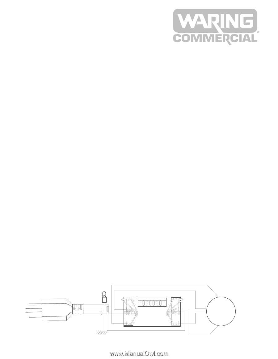 waring cb15 parts diagram