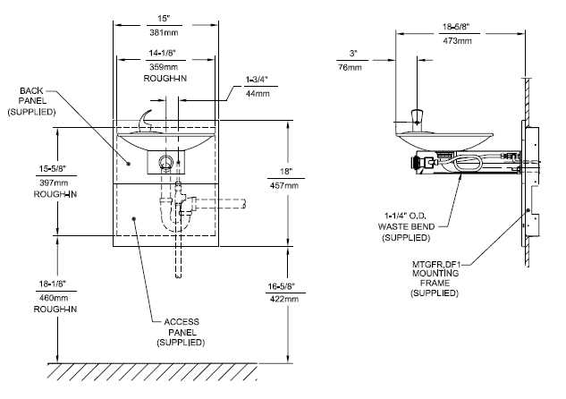 water fountain parts diagram