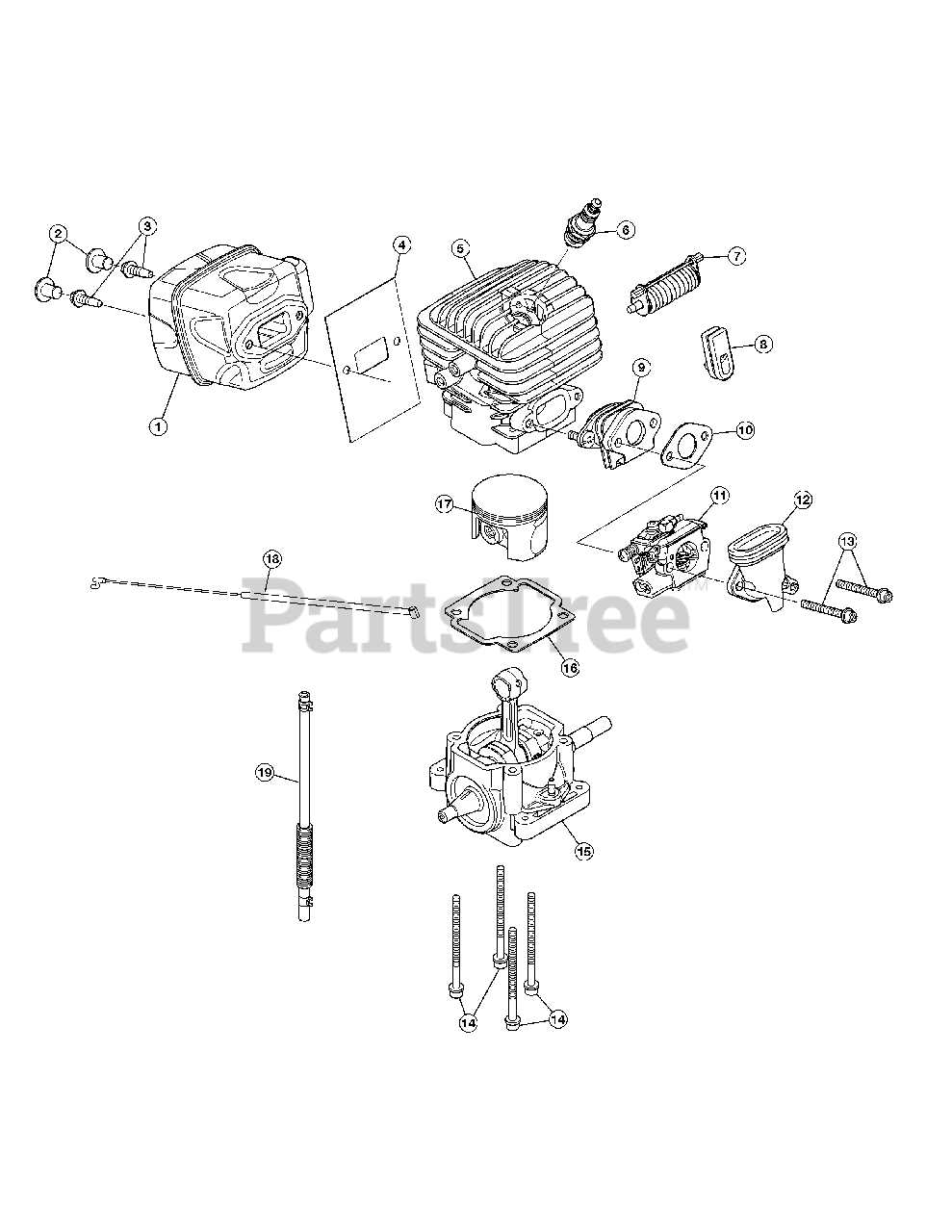 remington chainsaw parts diagram