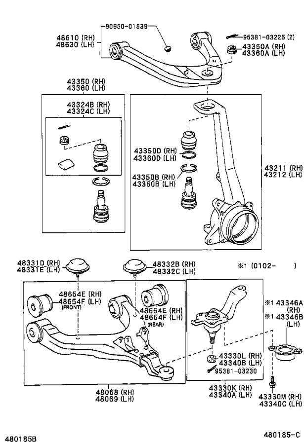 2017 toyota tacoma parts diagram