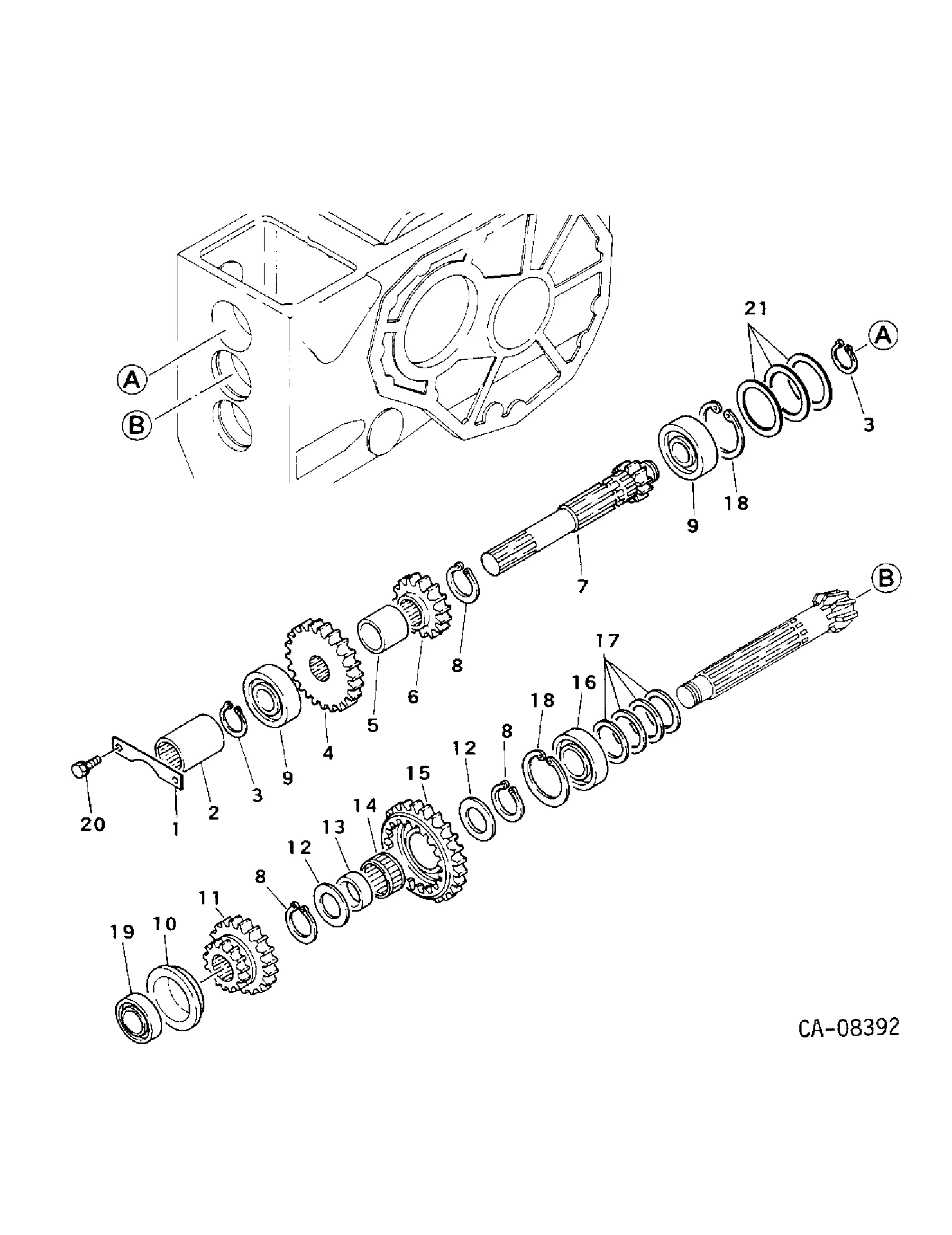 international 234 parts diagram