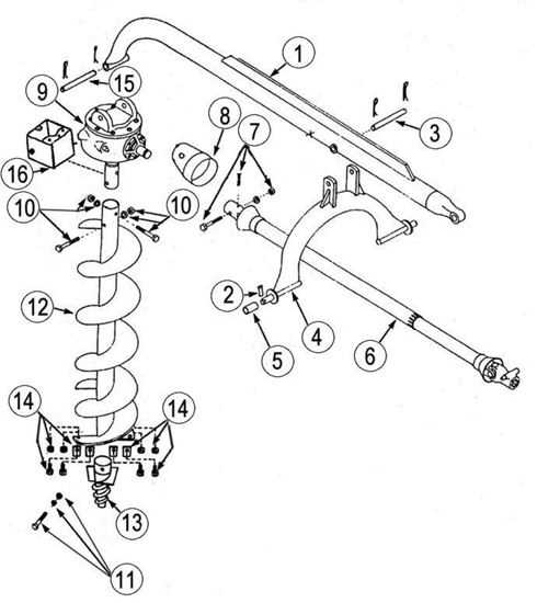 wheatheart post pounder parts diagram