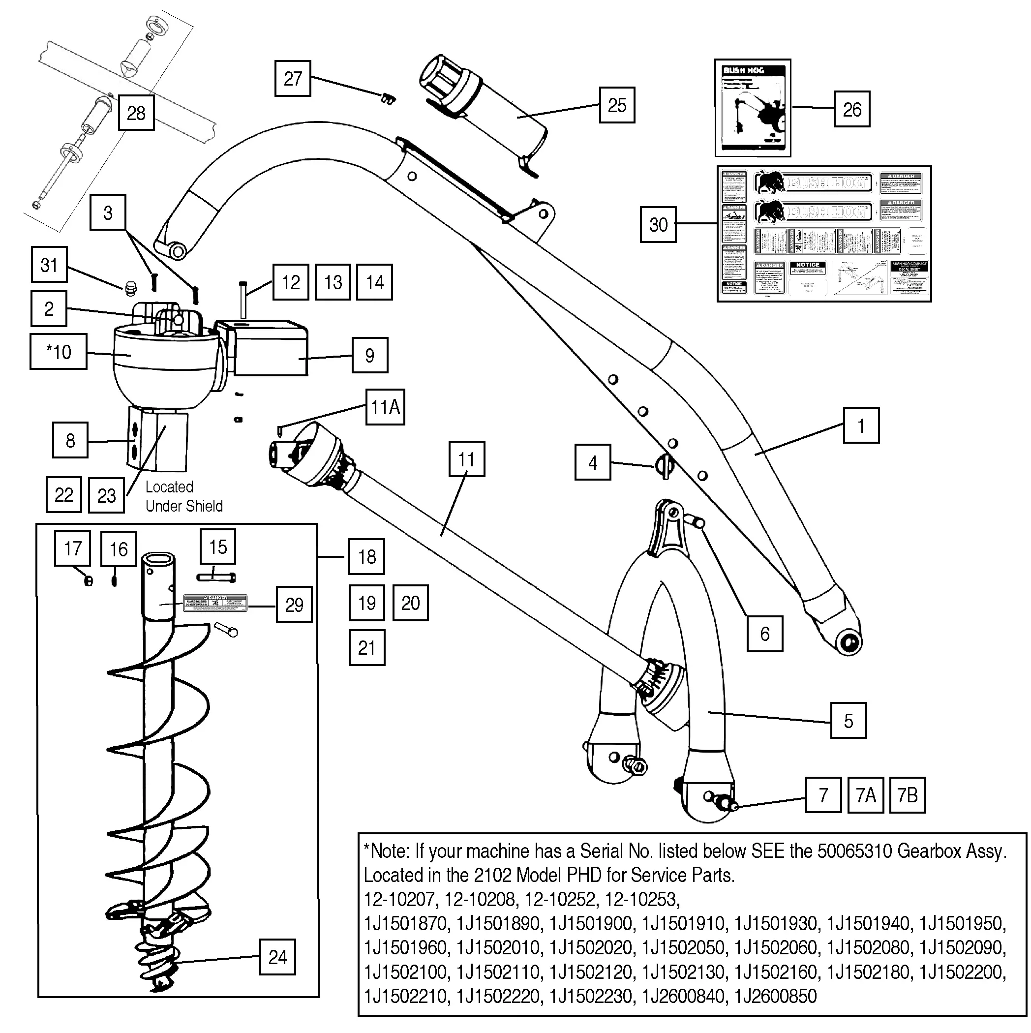 wheatheart post pounder parts diagram