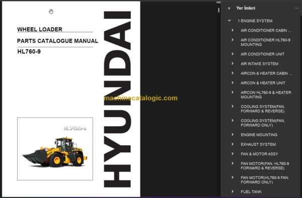 wheel loader parts diagram