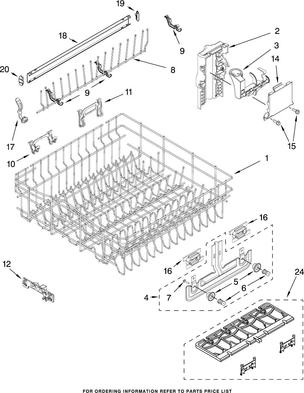 whirlpool quiet partner 2 parts diagram